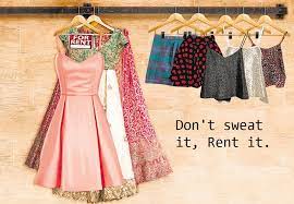 Get a dress on Rent at very less price.